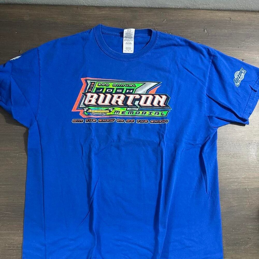 Nascar Men's Blue T-shirt